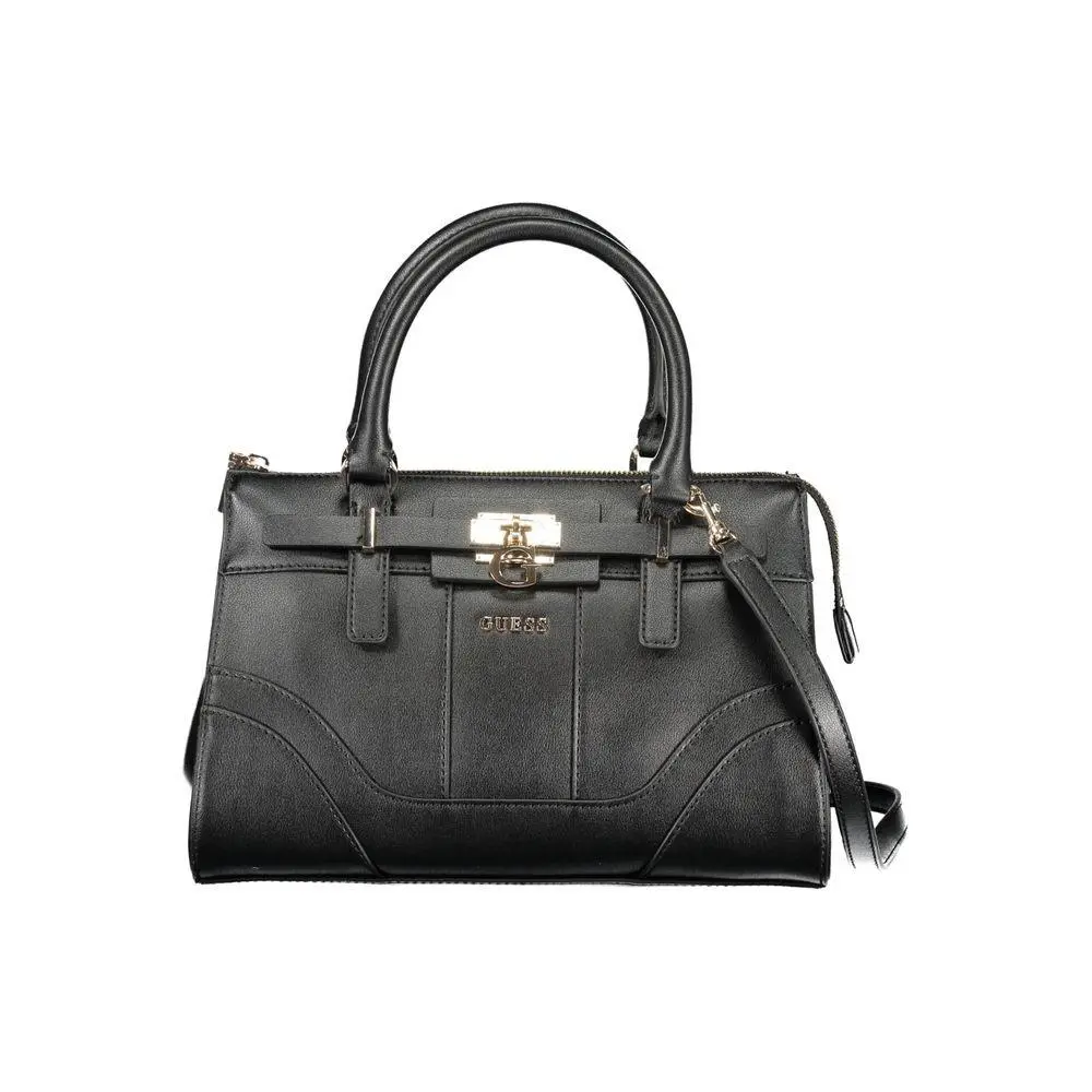 Guess Jeans Black Polyurethane Women Handbag - GU-40679