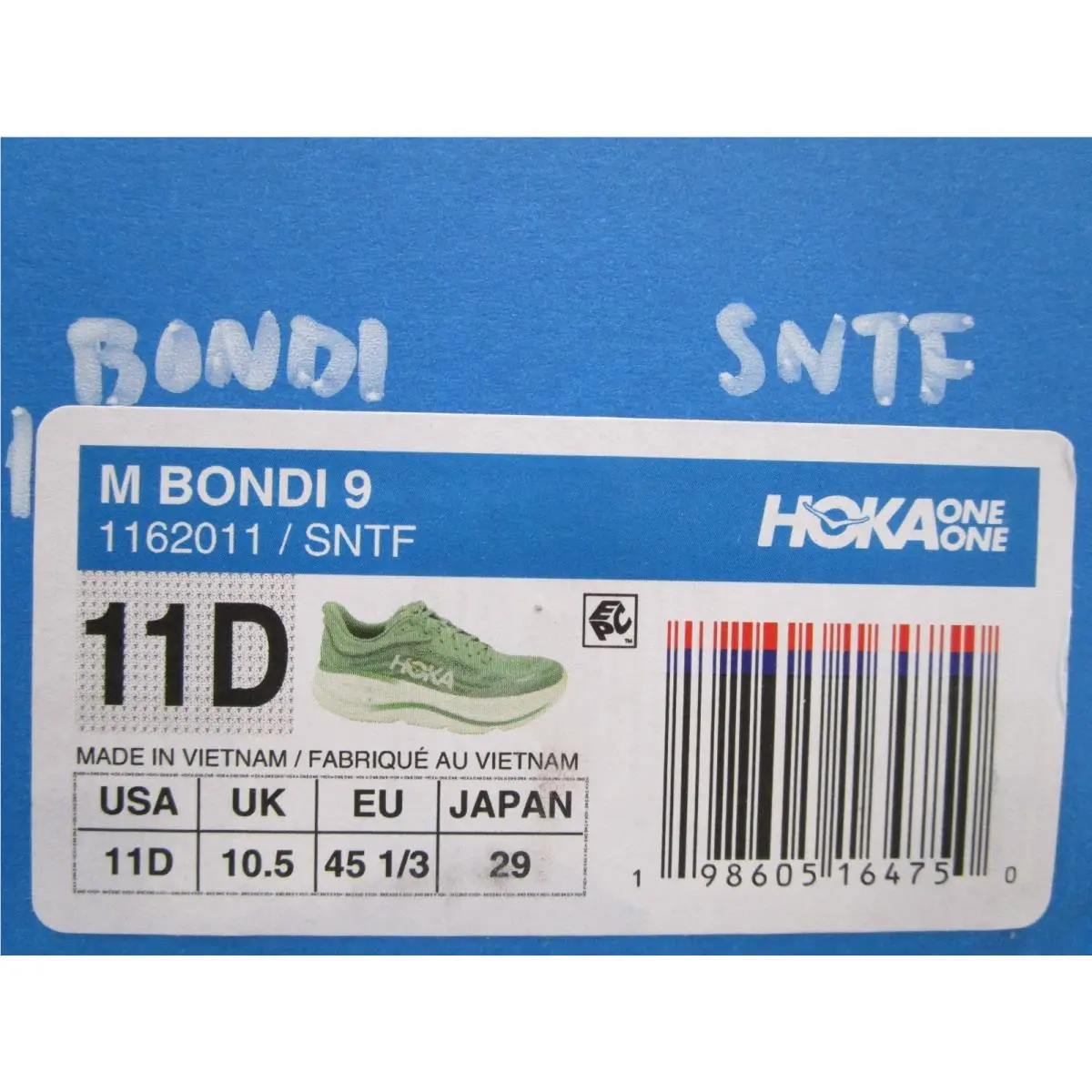 Hoka shoes - succulent / fern 4