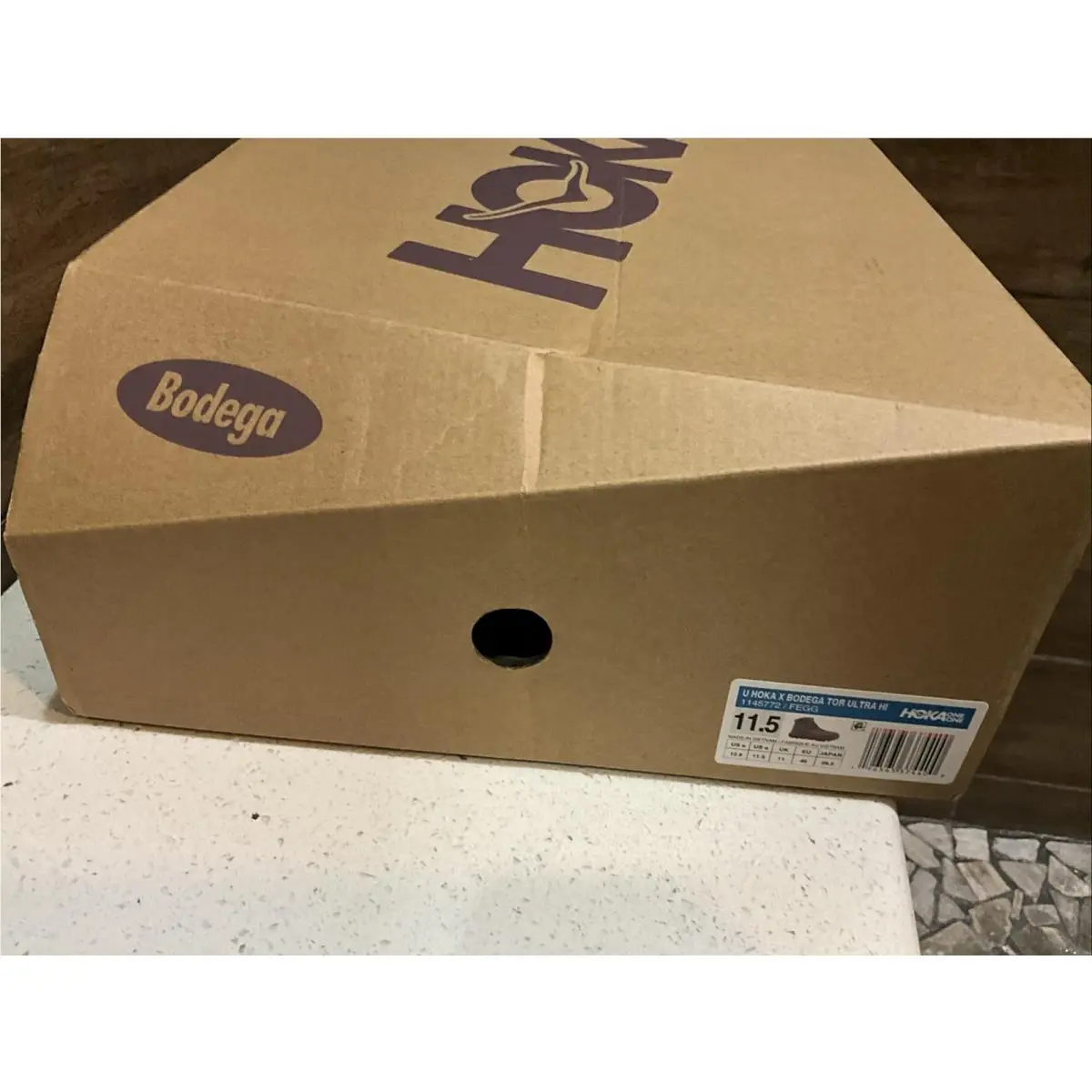 Hoka shoes - Hoka One One Bodega x HOKA Tor Ultra GORE-TEX - 1145772 - Purple 9