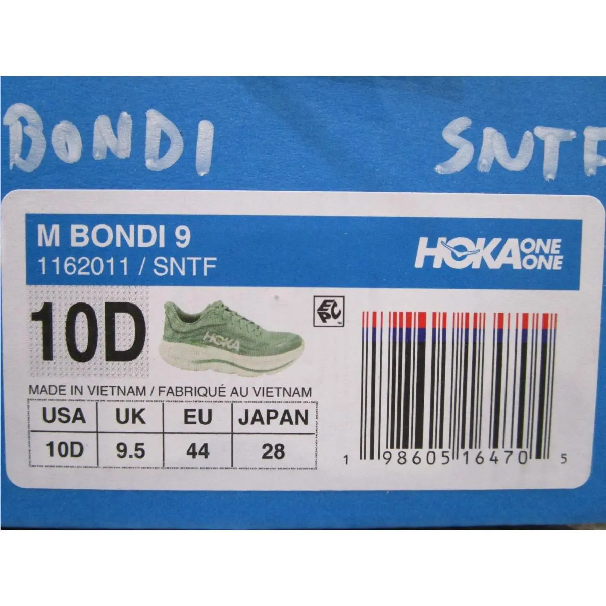 Hoka shoes - succulent / fern 4