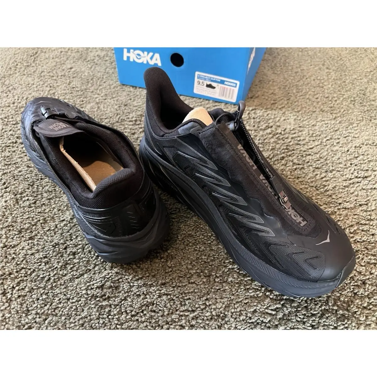 Hoka shoes - Hoka One One HOKA Project Clifton - 1127924-BBLC - Black 2
