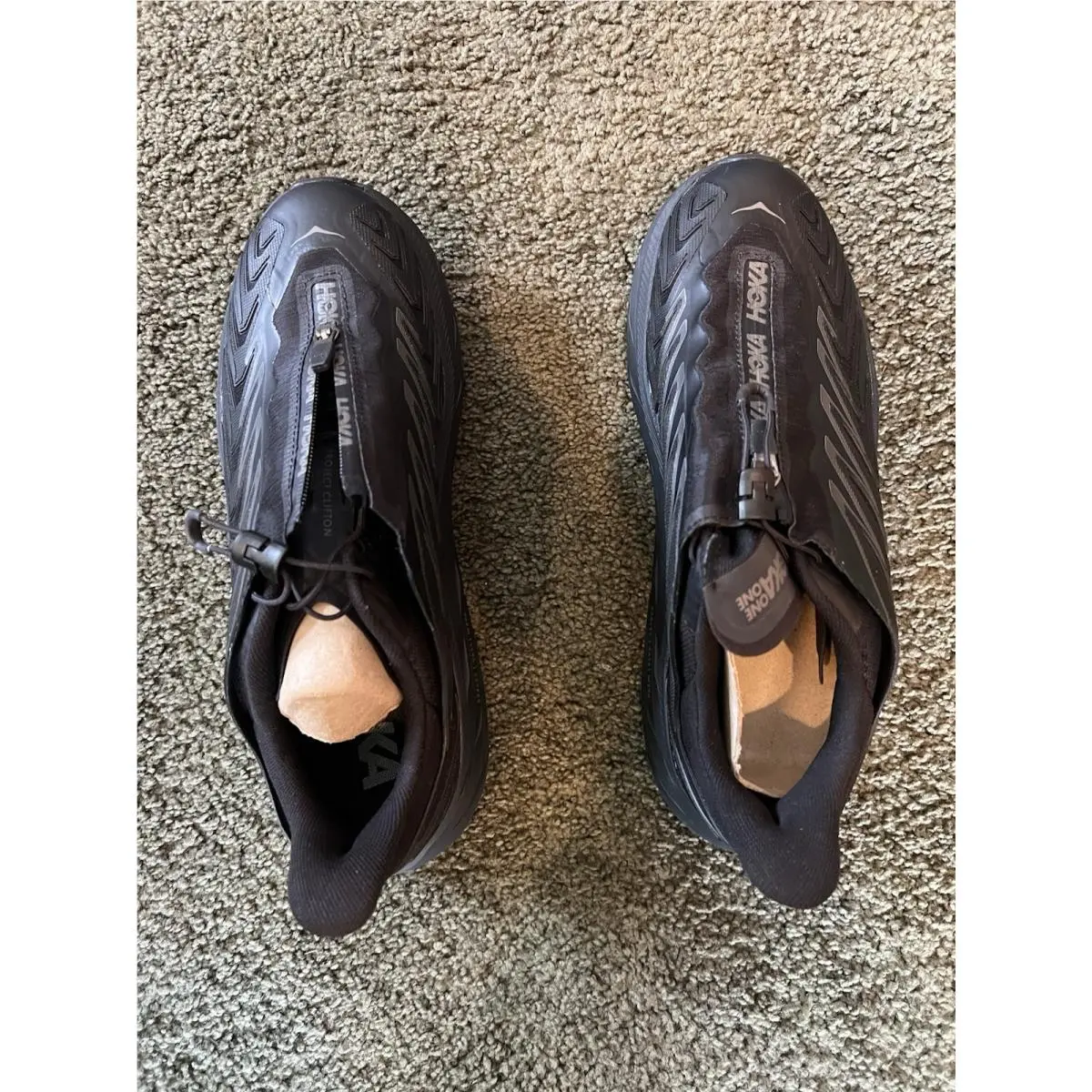 Hoka shoes - Hoka One One HOKA Project Clifton - 1127924-BBLC - Black 5