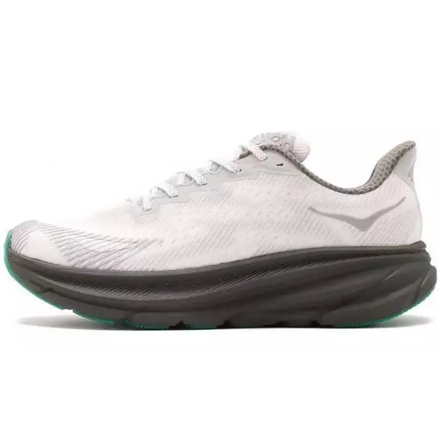 Hoka One Clifton 9 Gore-tex Stealth Tech Mens Running Shoe - Grey/harbor Mist/ba