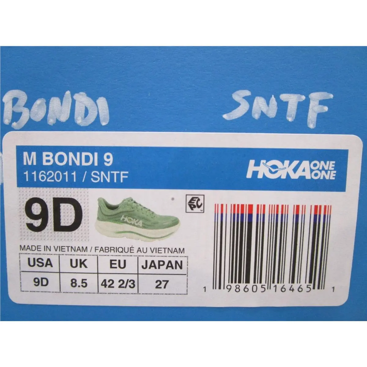 Hoka shoes - succulent / fern 4