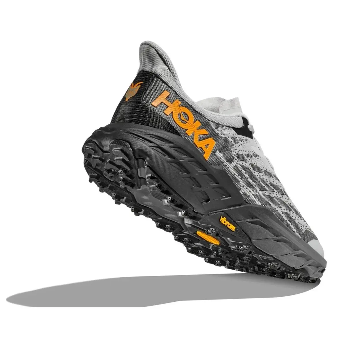 Hoka shoes - Hoka Speedgoat 5 Wide Harbor Mist Black Orange - 1123159-HMBC - Harbor Mist/Black (UPC: 196565537331) 2
