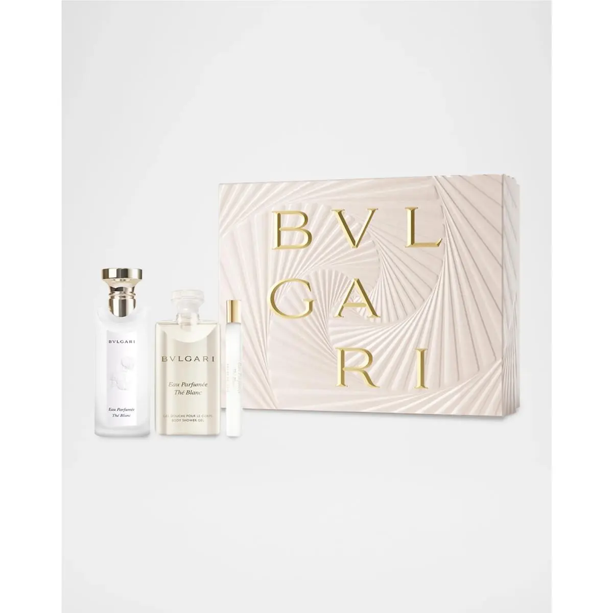 Bvlgari Eau Parfumée Thé Blanc Edt 3PC Gift Set For Unisex