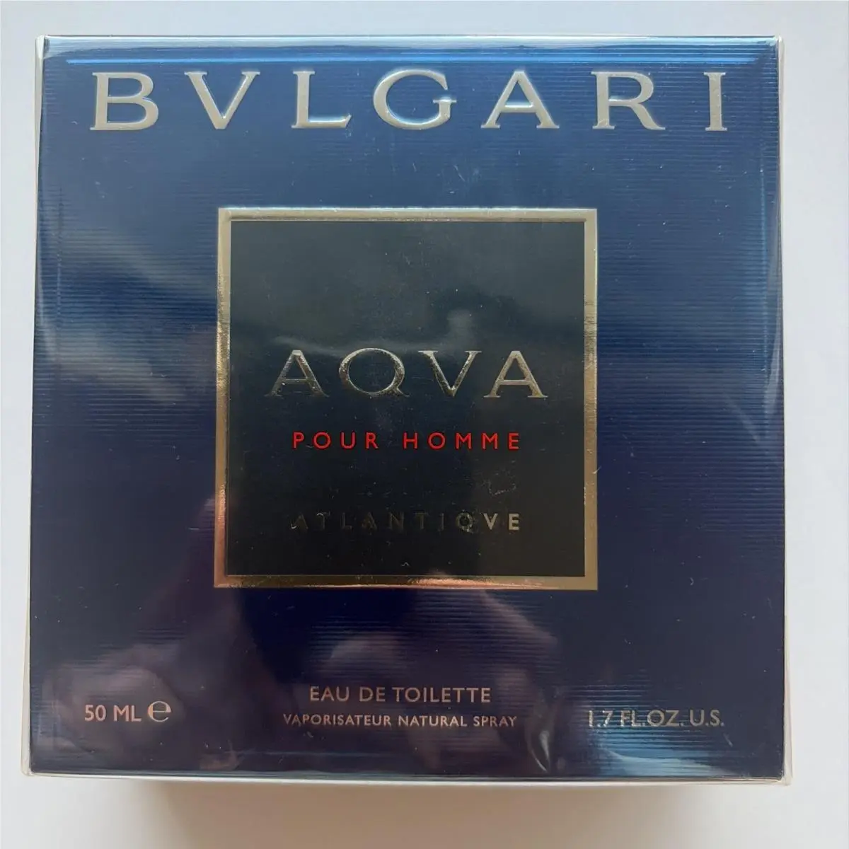 Bvlgari Aqva Pour Homme Atlantiqve Eau de Toilette Spray For Men 50ml 1.7oz