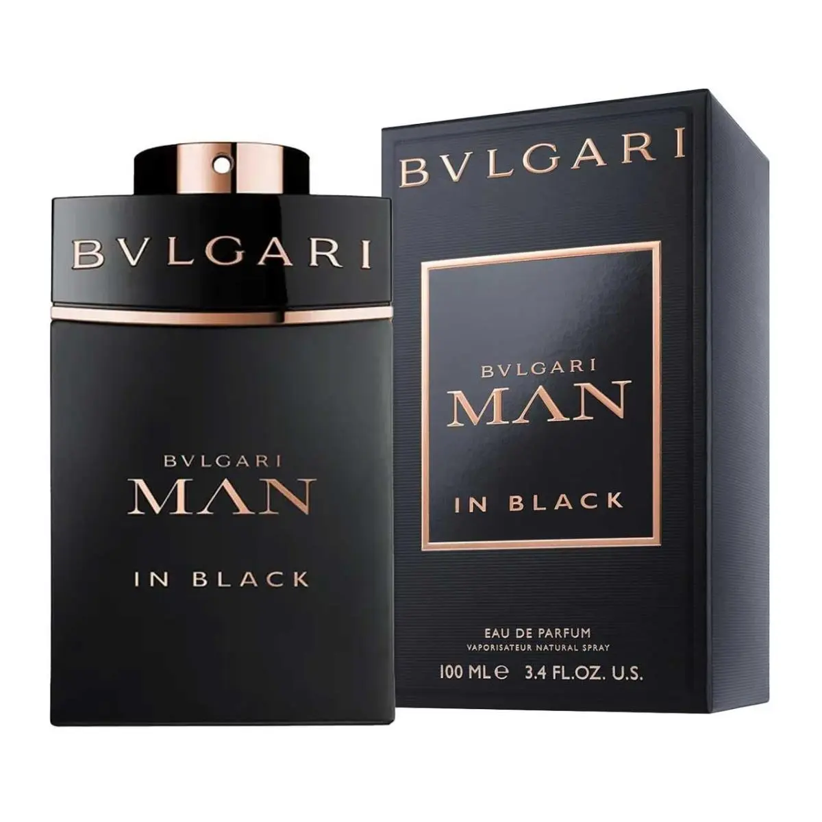 Bvlgari Man in Black For Men Eau de Parfum Spray 3.4 oz