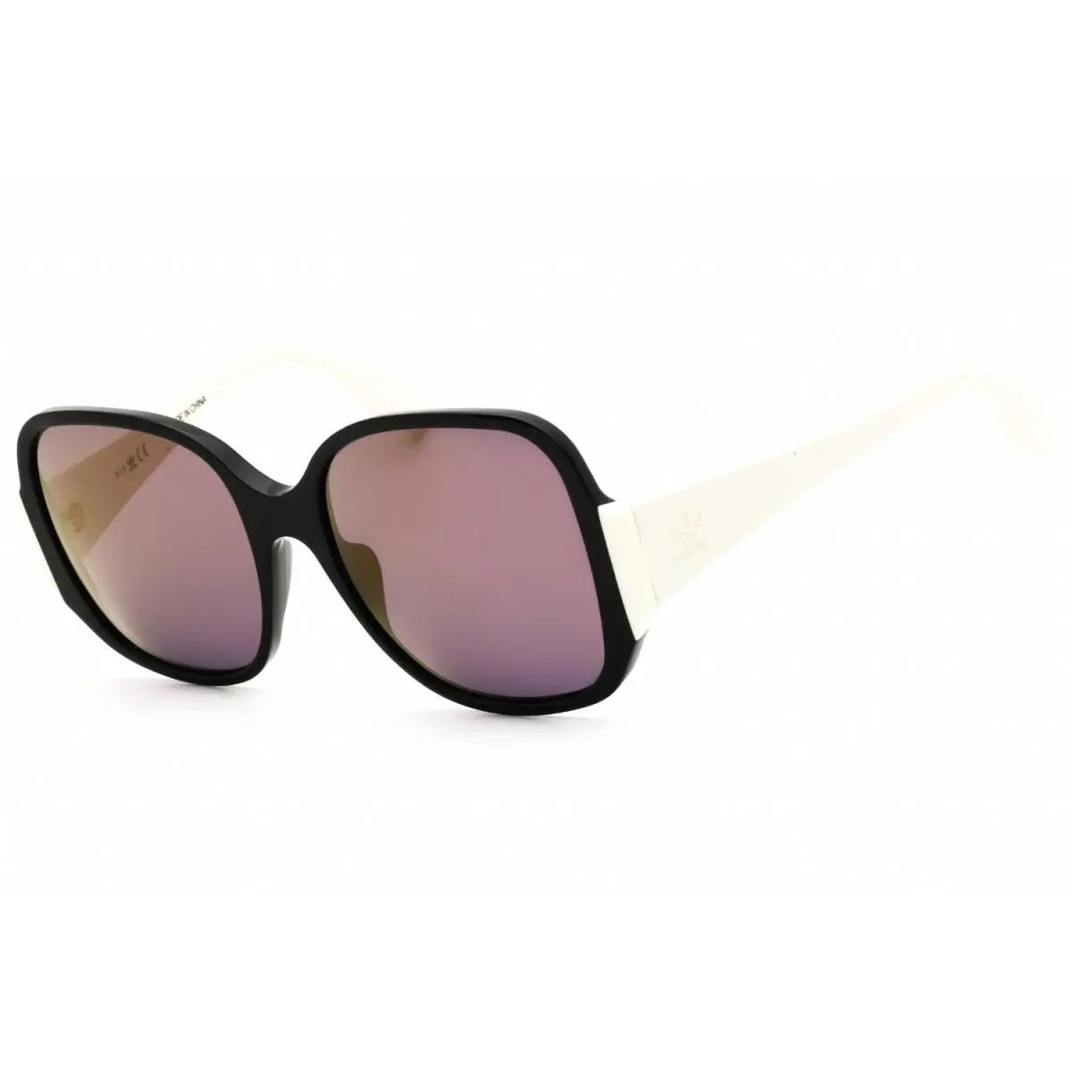 OR0033 04G Black/white/brown Mirror 55-18-140 Sunglasses by Adidas