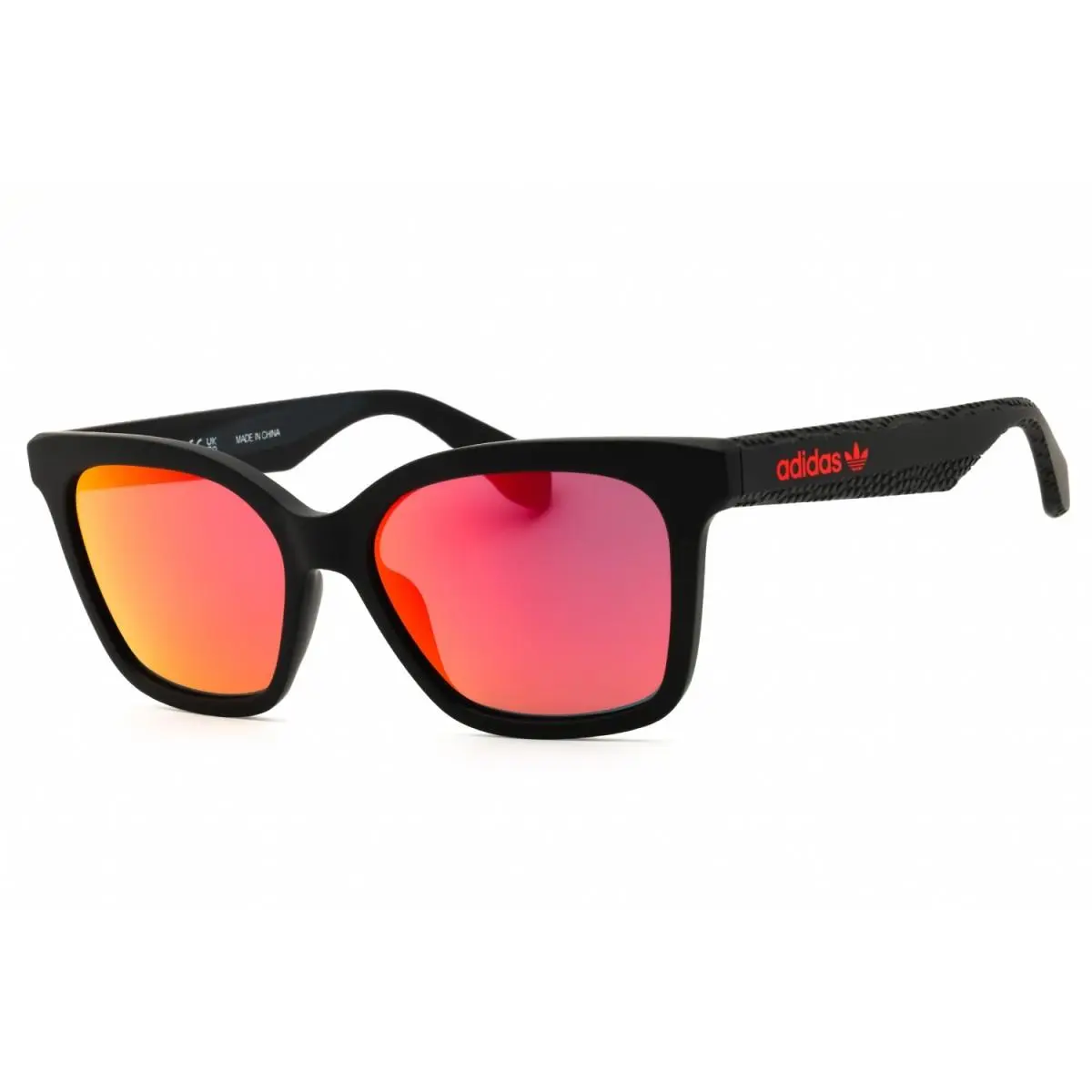 Adidas OR0070 02U Matte Black/bordeaux Mirror 54-16-140 Sunglasses