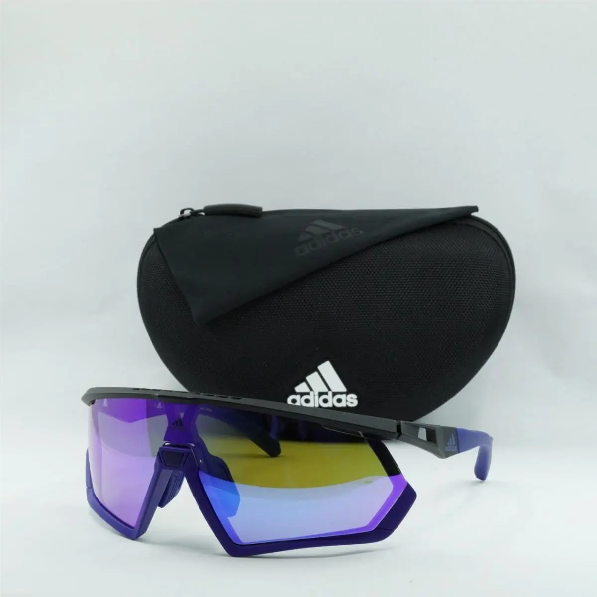 Adidas SP0054 02Z Matte Black/blue/gradient or Mirror Violet 135-1-135