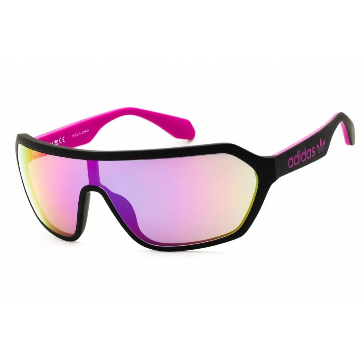 Adidas OR0022 02U Matte Black/bordeaux Mirror 00-0-130 Sunglasses