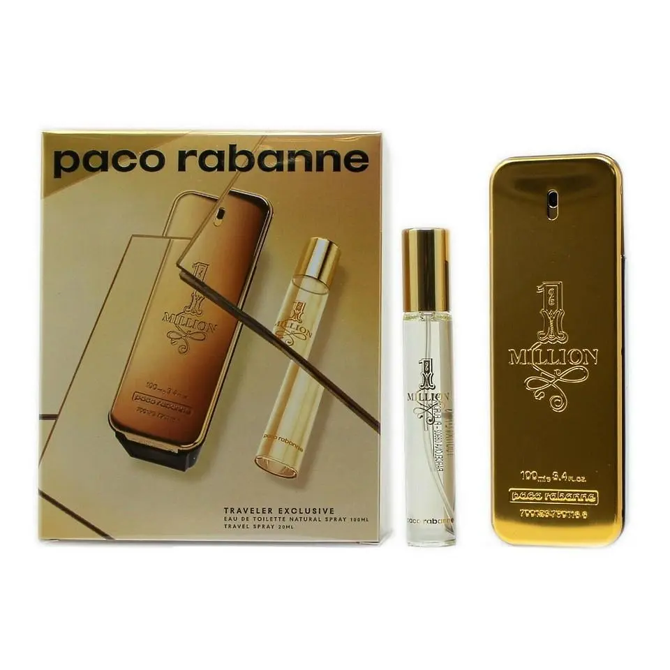 One Million Eau de Toilette 2PCS Gift Set For Men by Paco Rabanne
