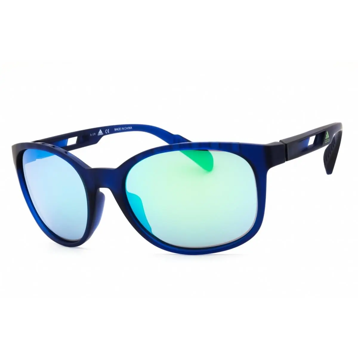 SP0011 91C Matte Blue/smoke Mirror 58-18-130 Sunglasses by Adidas