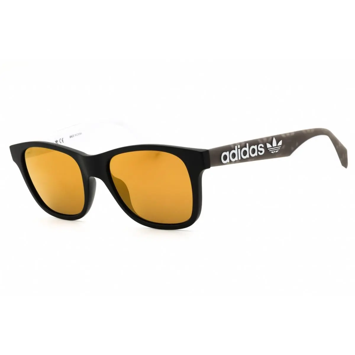 Adidas OR0060 02G Matte Black/brown Mirror 54-19-145 Sunglasses