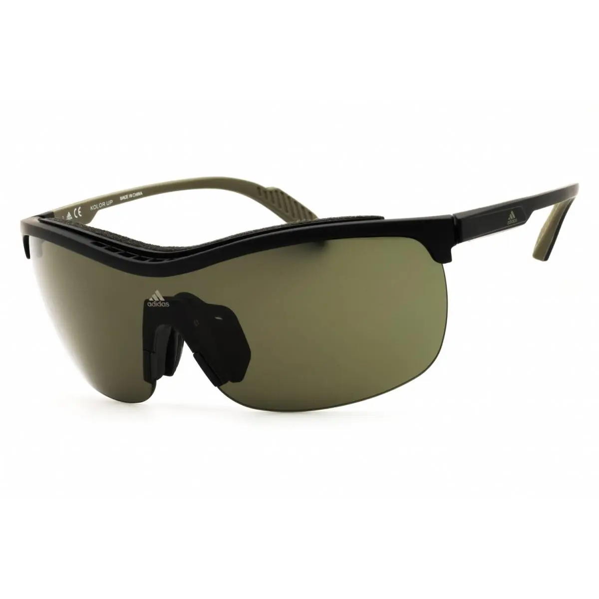 Adidas SP0043 02N Matte Black/green 00-0-140 Sunglasses