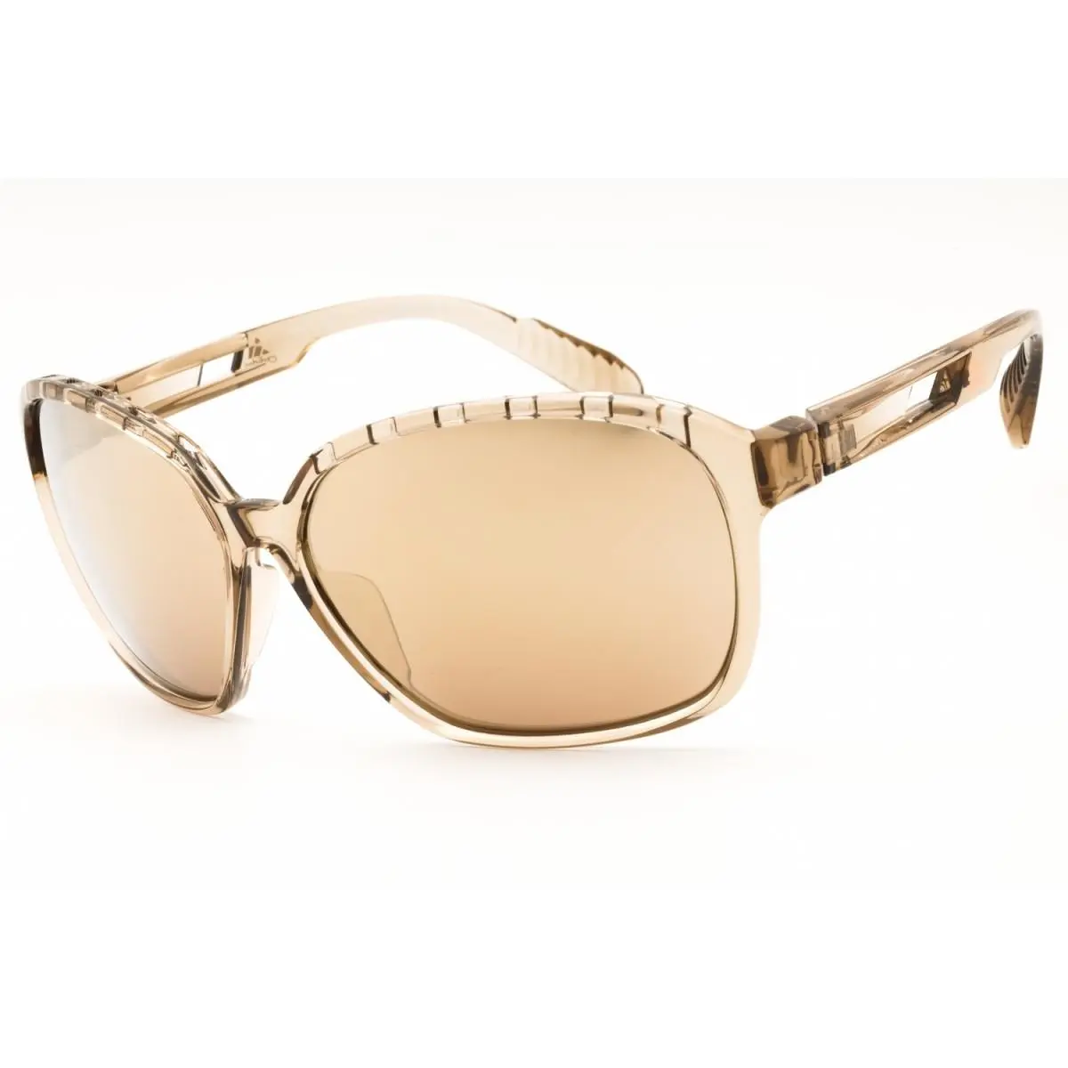Adidas SP0013 45G Shiny Light Brown/brown Mirror 62-13-125 Sunglasses