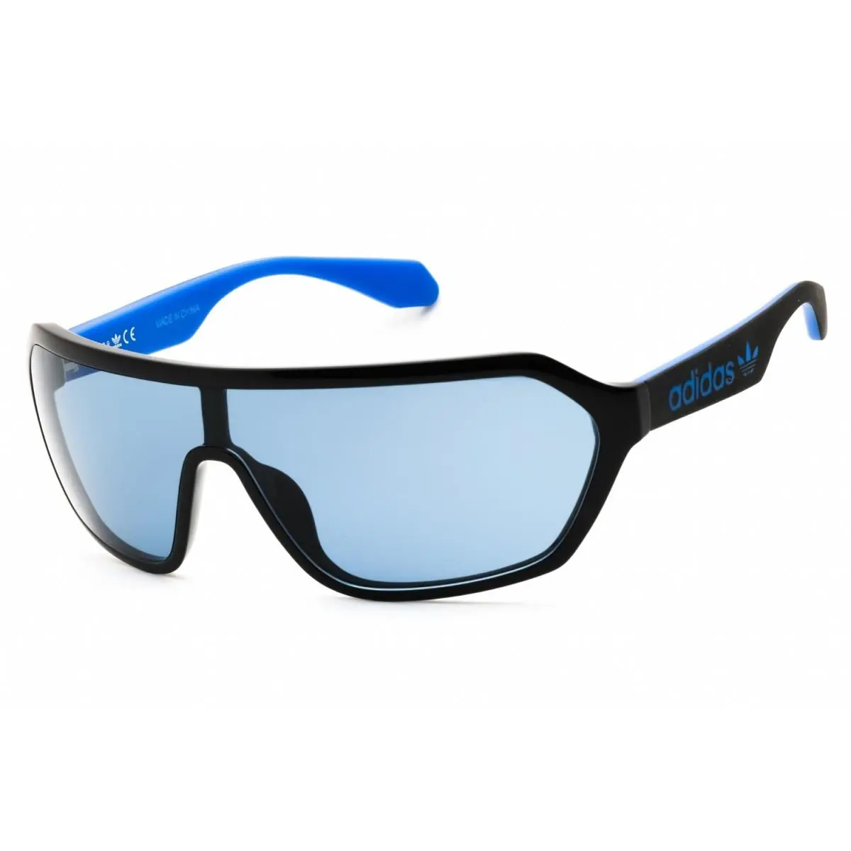 Adidas OR0022 01X Shiny Black/blue Mirror 00-0-130 Sunglasses