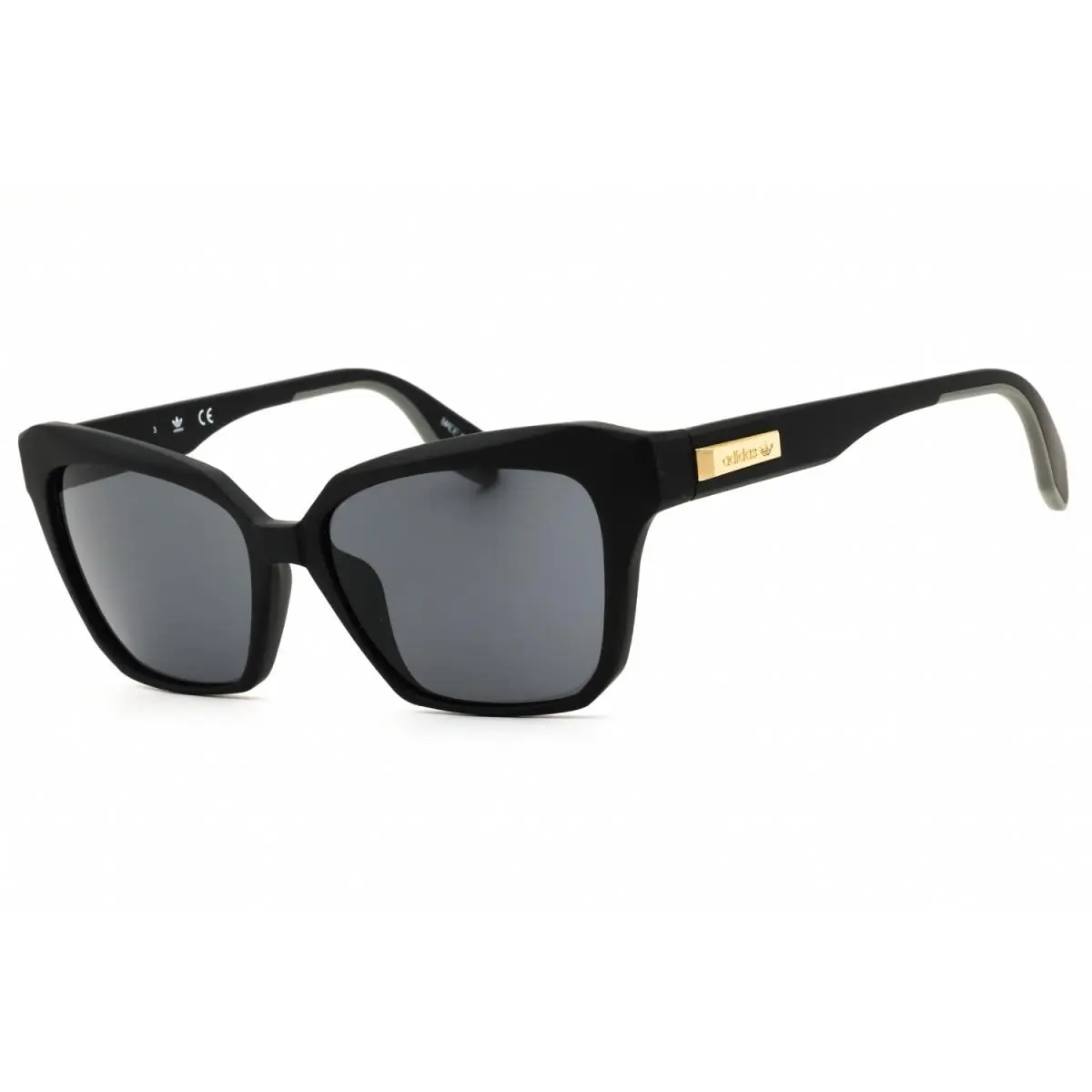 Adidas OR0038 02A Matte Black/smoke 55-16-140 Sunglasses