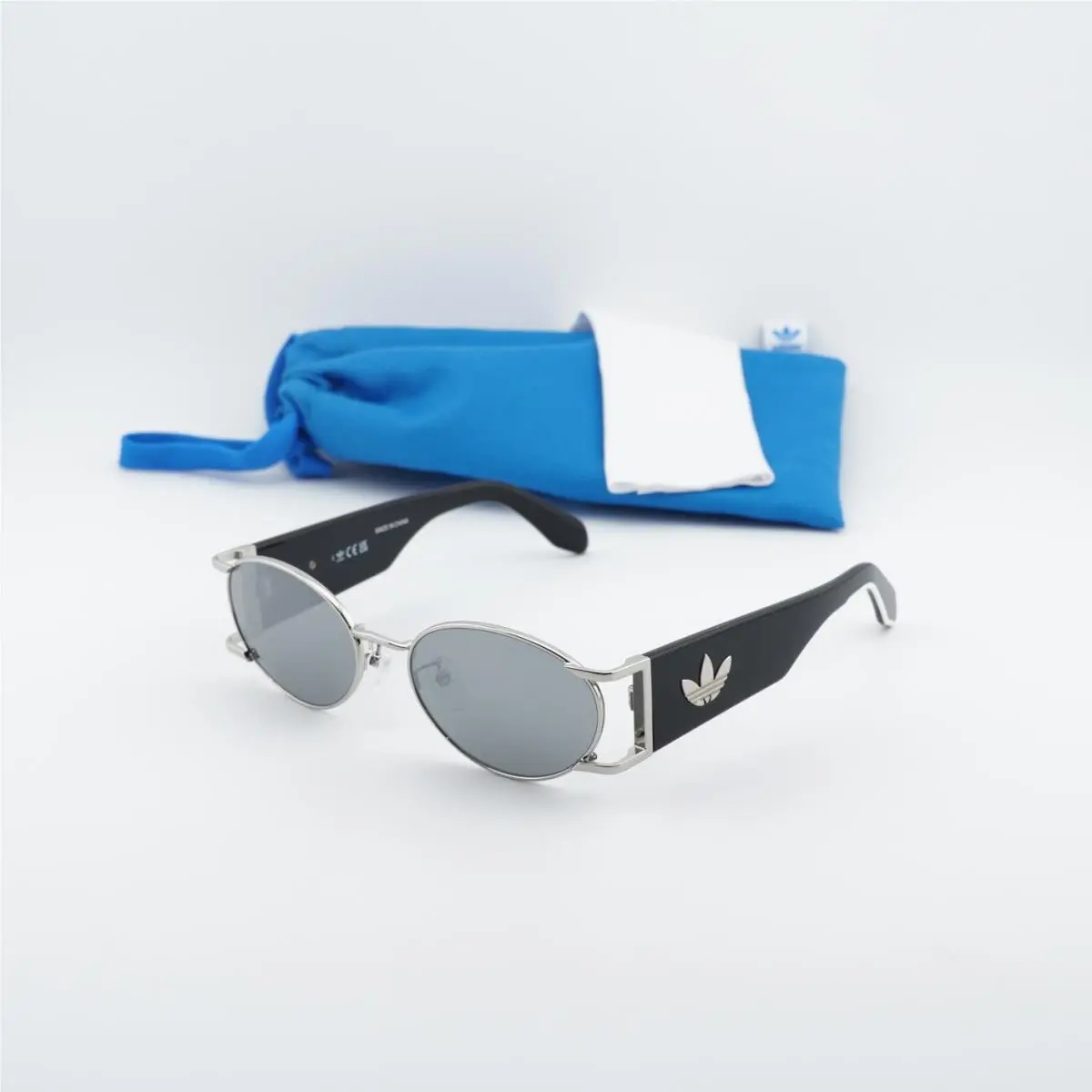 Adidas OR0096 16C Shiny Palladium/smoke Mirror 54-18-140 Sunglasses