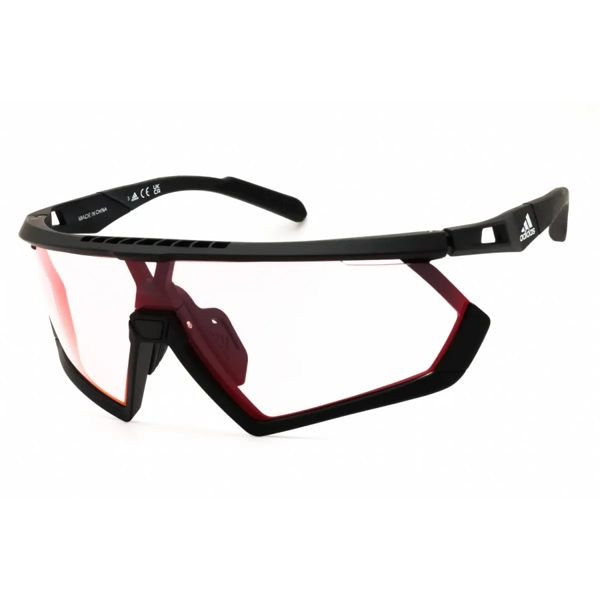Adidas SP0054 02L Sunglasses Matte Black Frame Roviex Mirror