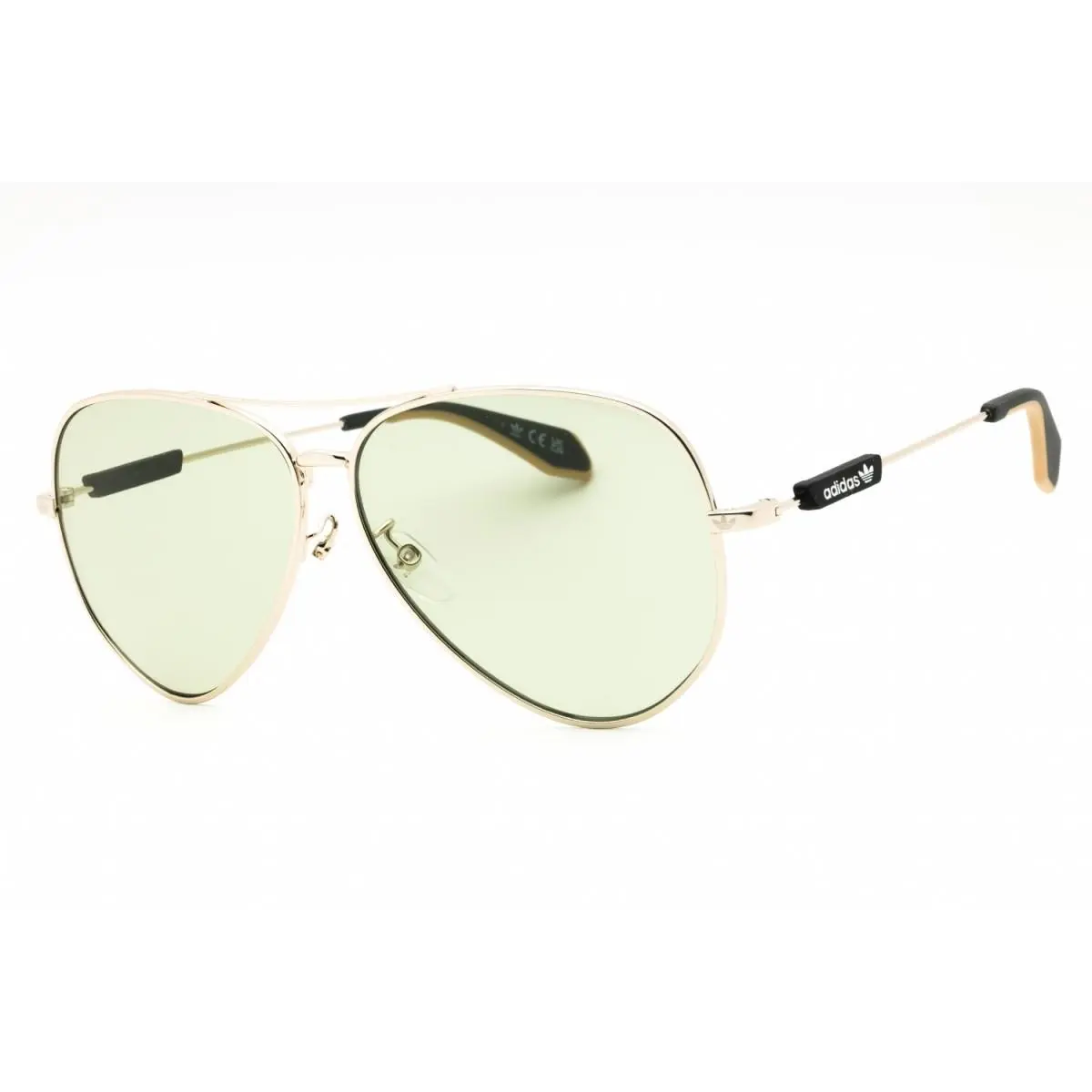 Adidas OR0085 28N Shiny Rose Gold/green 59-11-145 Sunglasses