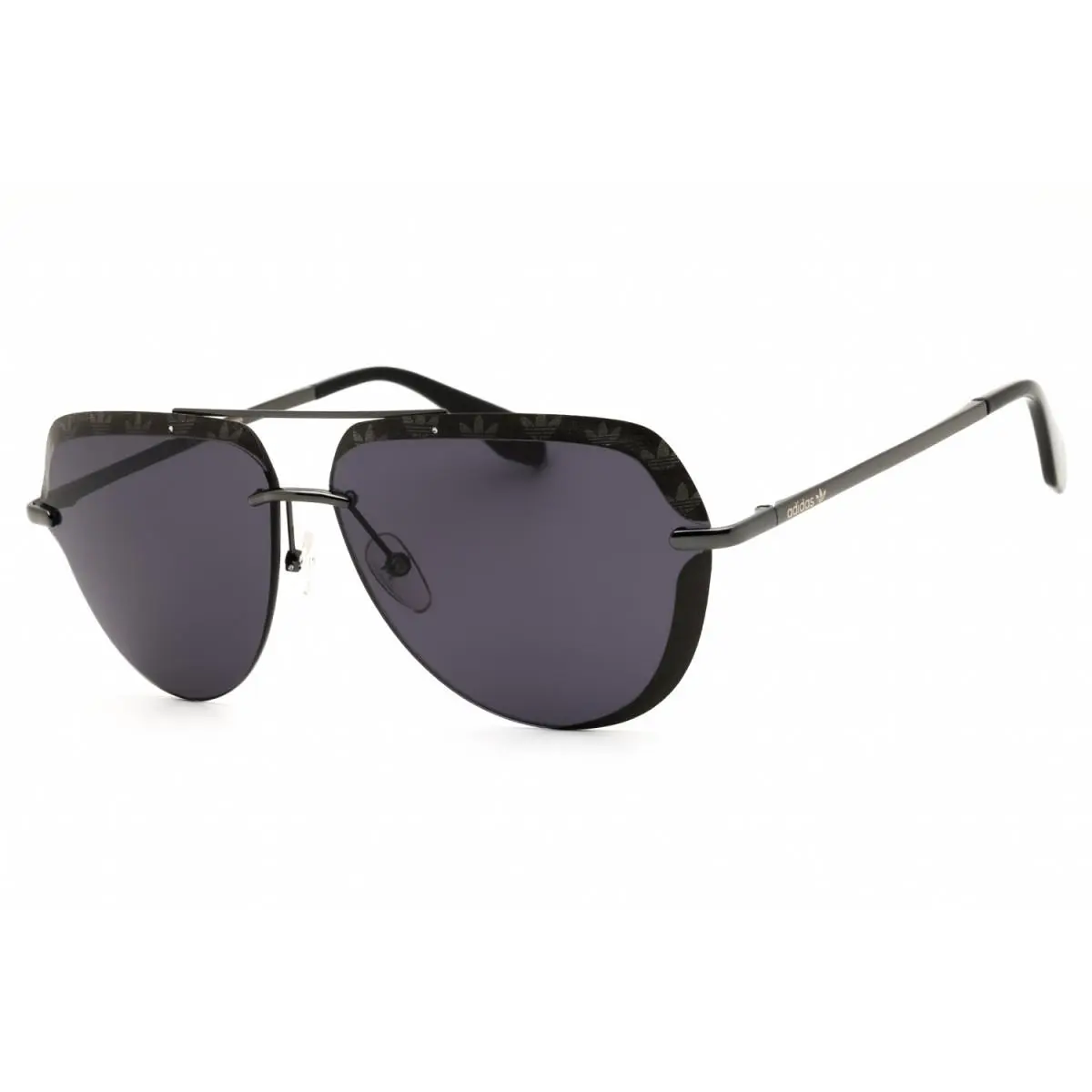 Adidas OR0018 08A Shiny Gunmetal/smoke 63-12-145 Sunglasses