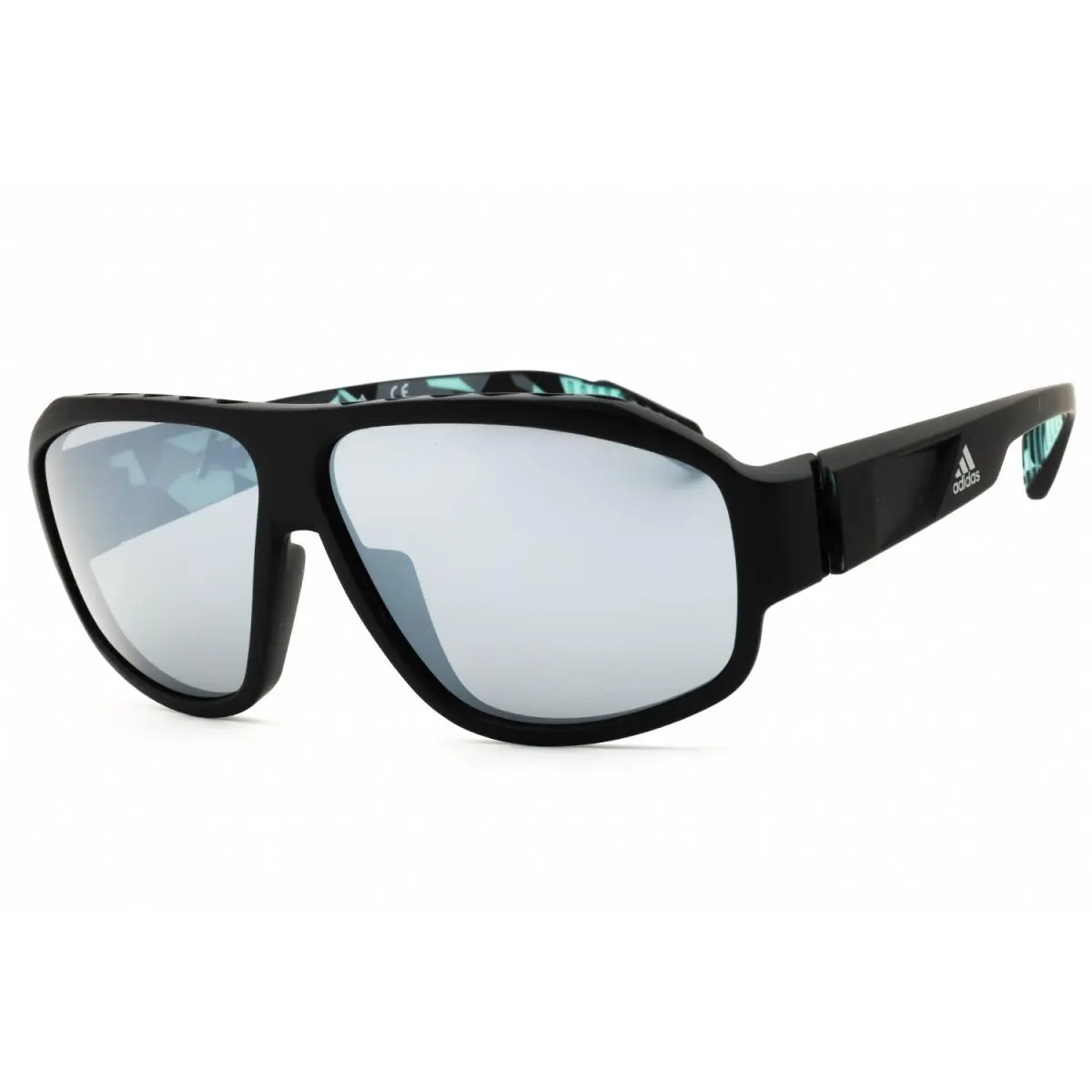 SP0025 02C Matte Black / Smoke Mirror 62mm Unisex Sunglasses by Adidas
