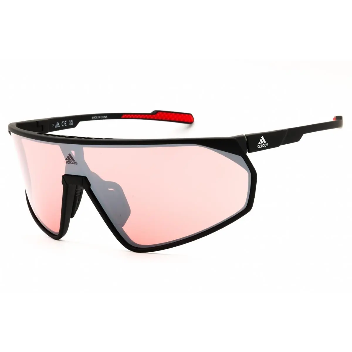 Adidas SP0074 02E Matte Black/brown 00-0-125 Sunglasses