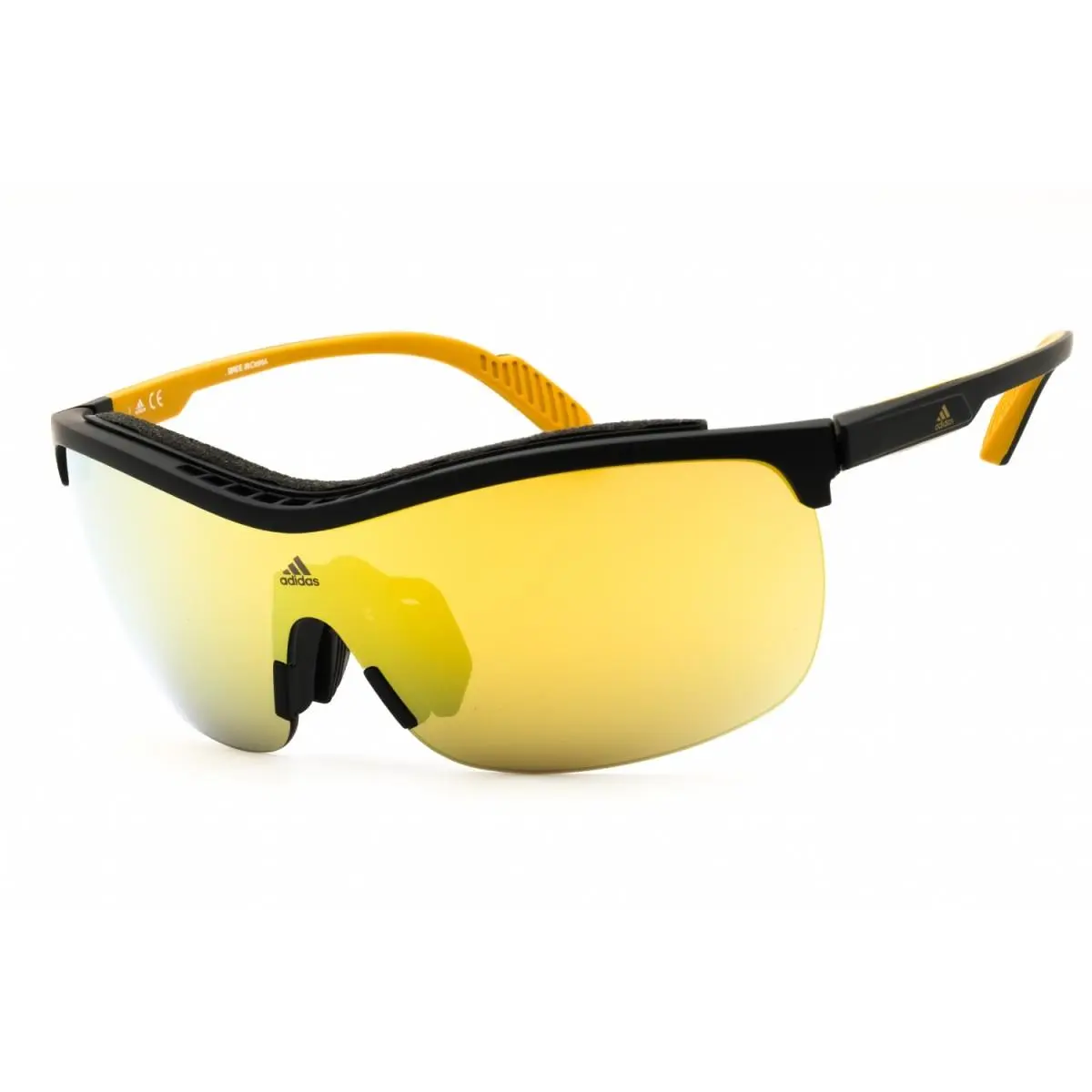 Adidas SP0043 02G Matte Black/brown Mirror 00-0-140 Sunglasses