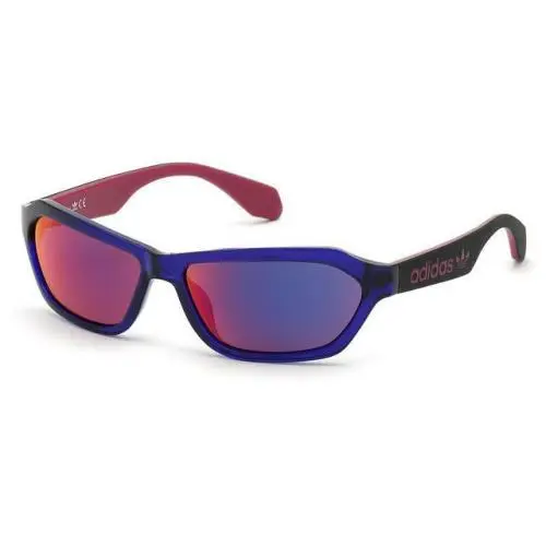 OR0021 81U Purple/red Mirror Unisex Sunglasses 58MM 14 135 by Adidas