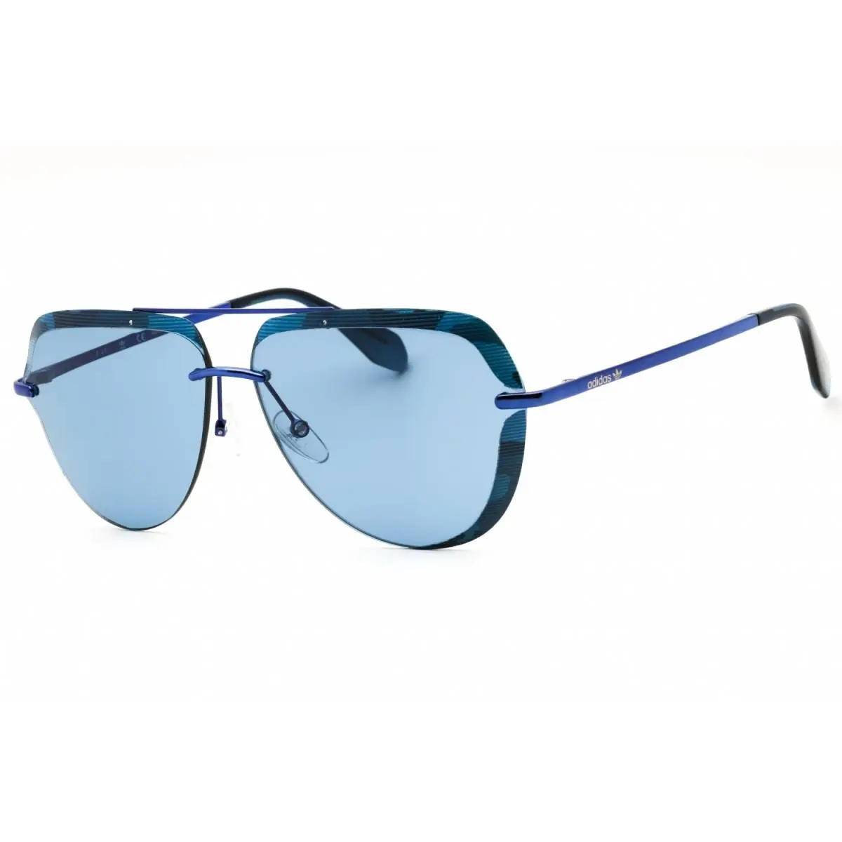 Adidas OR0018 90V Shiny Blue/blue 63-12-145 Sunglasses