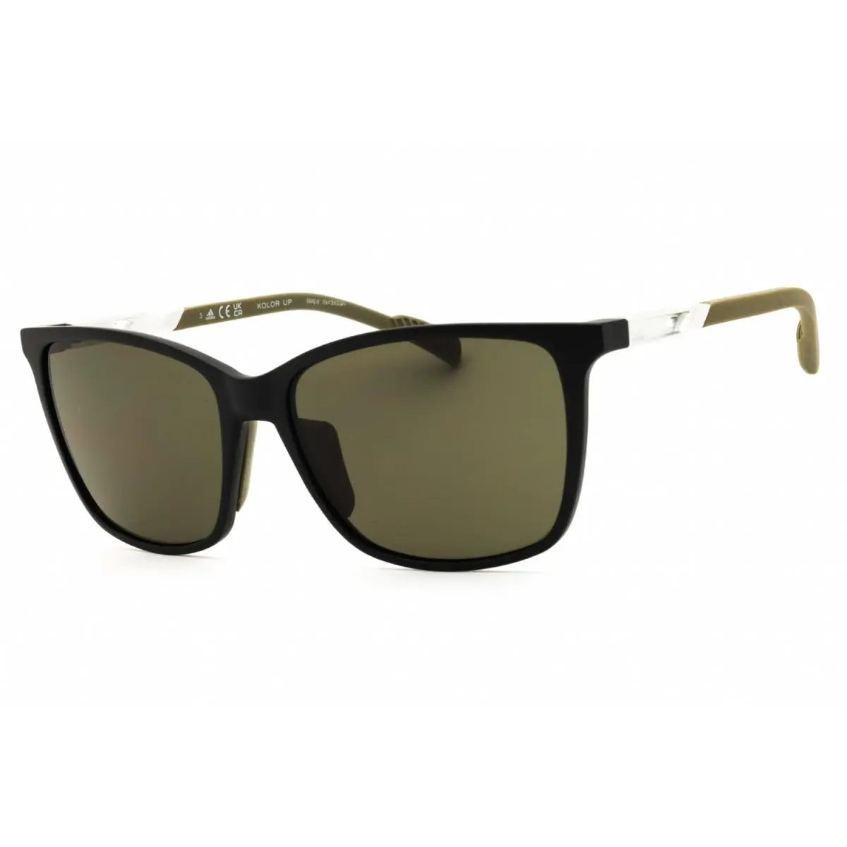 Adidas SP0059 02N Matte Black/green 58-16-135 Sunglasses