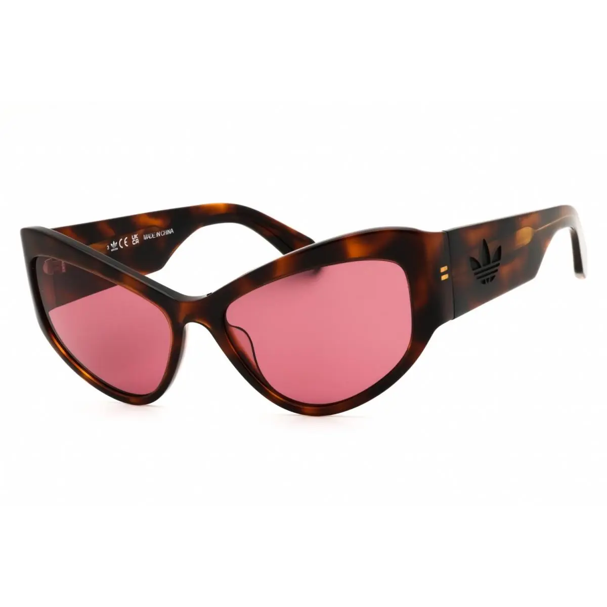 Adidas OR0089 52S Dark Havana/bordeaux 57-17-135 Sunglasses