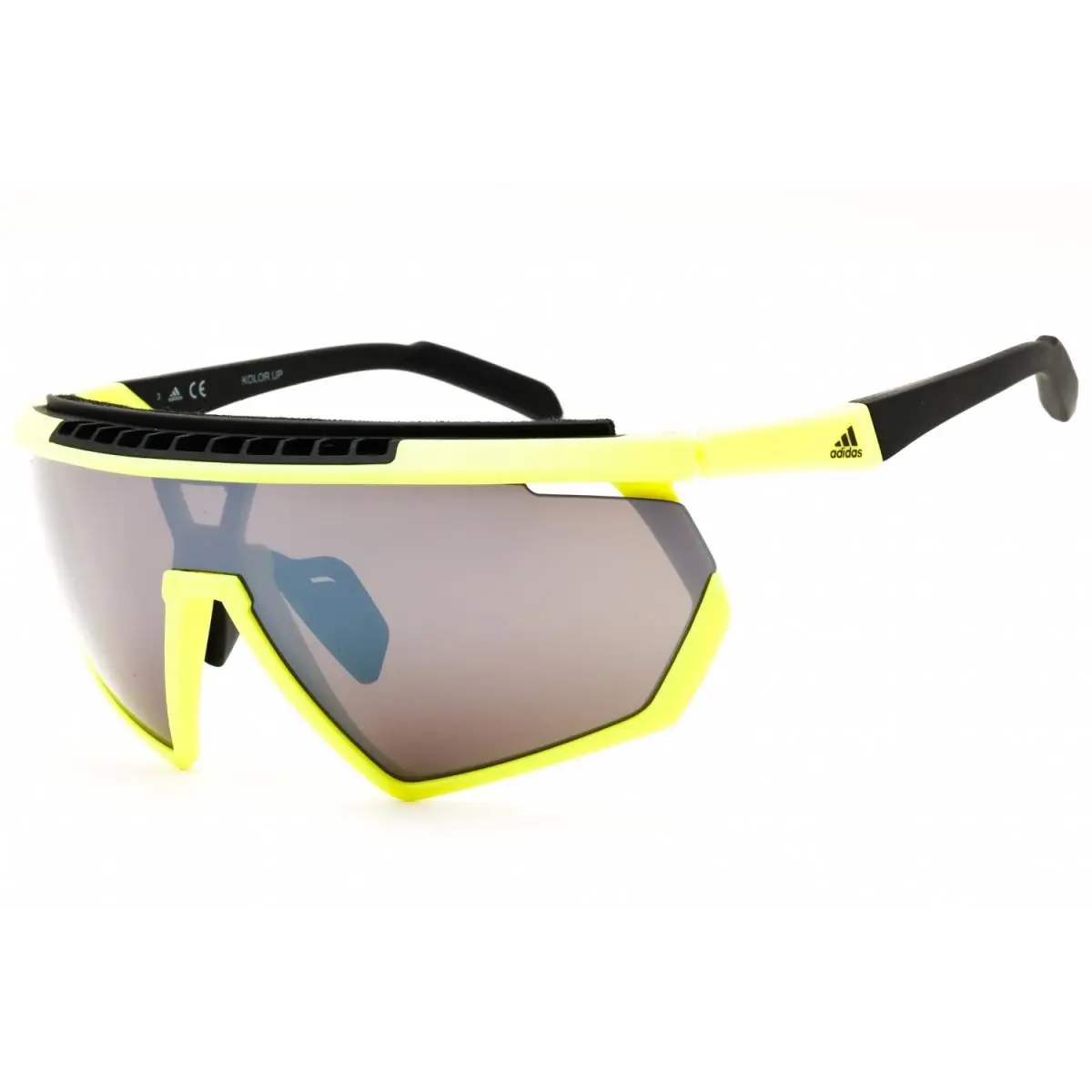 Adidas SP0029-H 40C Matte Yellow/smoke Mirror 00-0-140 Sunglasses