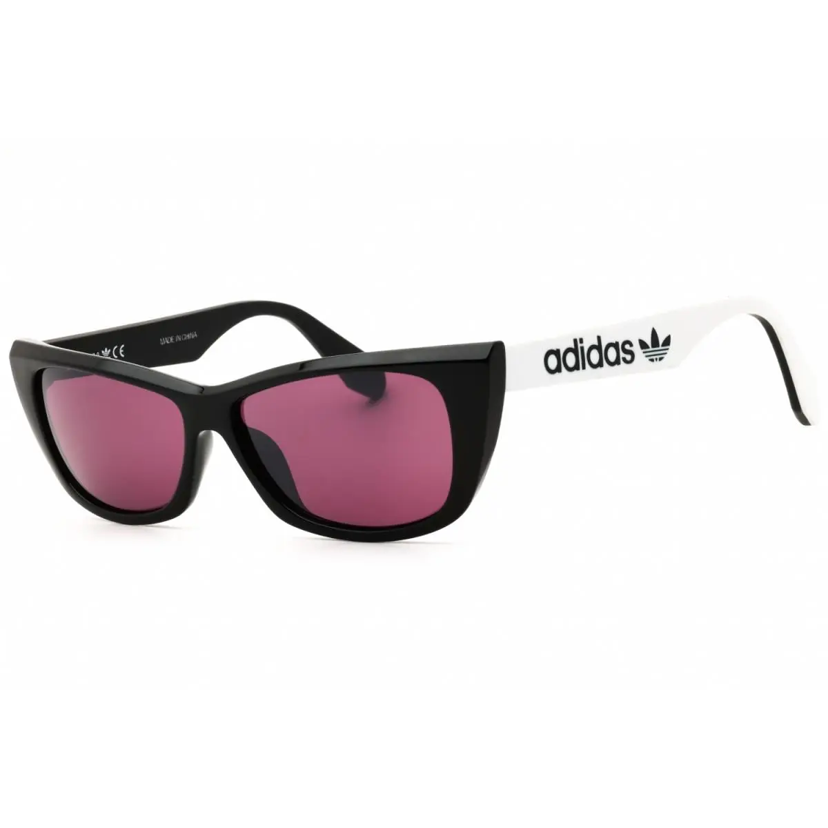 OR0027 01Y Shiny Black/violet 55-13-140 Sunglasses by Adidas