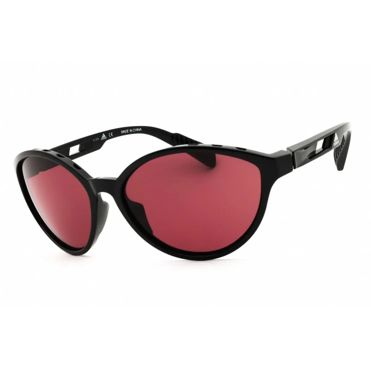 Adidas SP0012 01Y Shiny Black/violet 61-16-125 Sunglasses