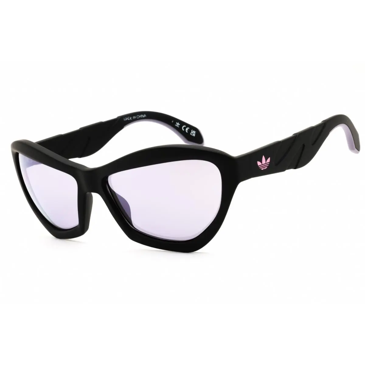 Adidas OR0095 02Z Matte Black/violet Mirror 59-15-130 Sunglasses