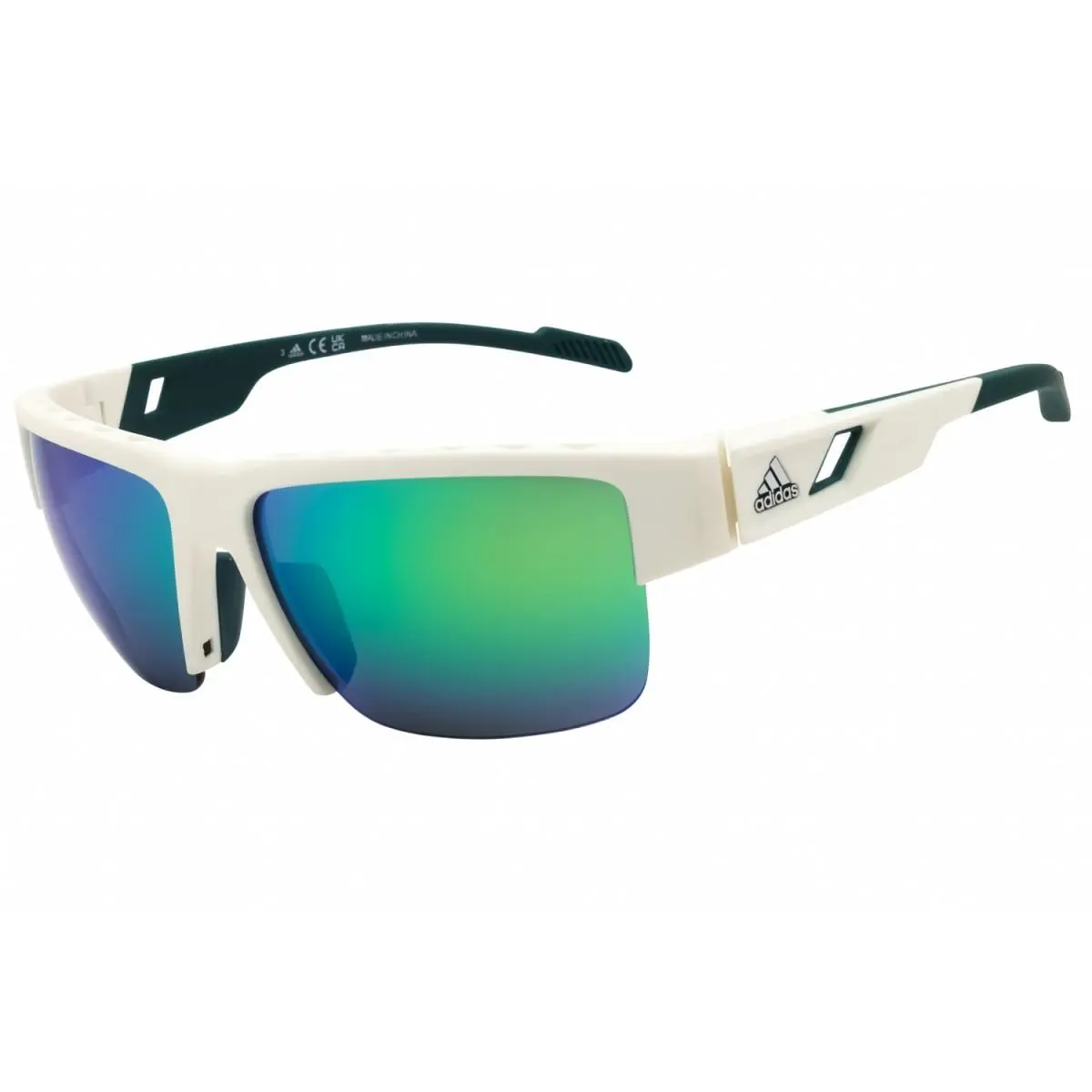 Adidas SP0070 24N White/green 68-9-130 Sunglasses