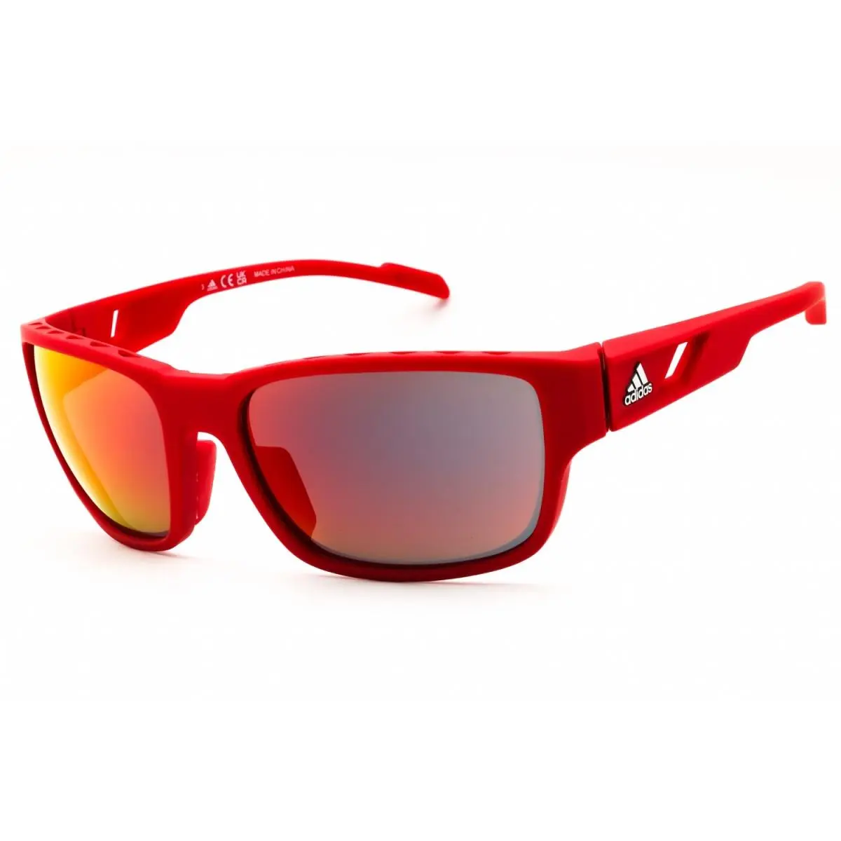 Adidas SP0069 66L Shiny Red/roviex Mirror 61-18-130 Sunglasses