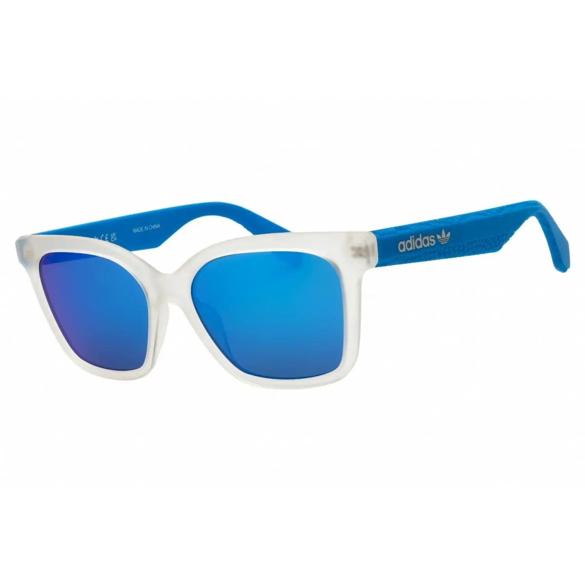 OR0070 26X Crystal/blue Mirror 54-16-140 Sunglasses by Adidas