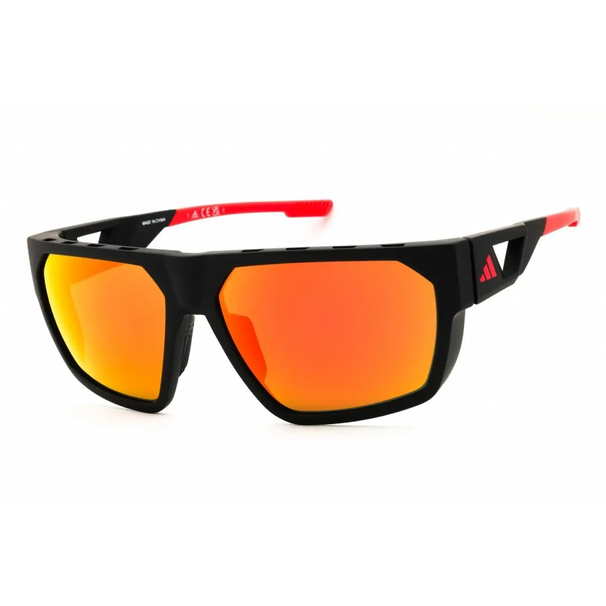 Adidas SP0097 02L Matte Black/roviex Mirror 61-15-130 Sunglasses