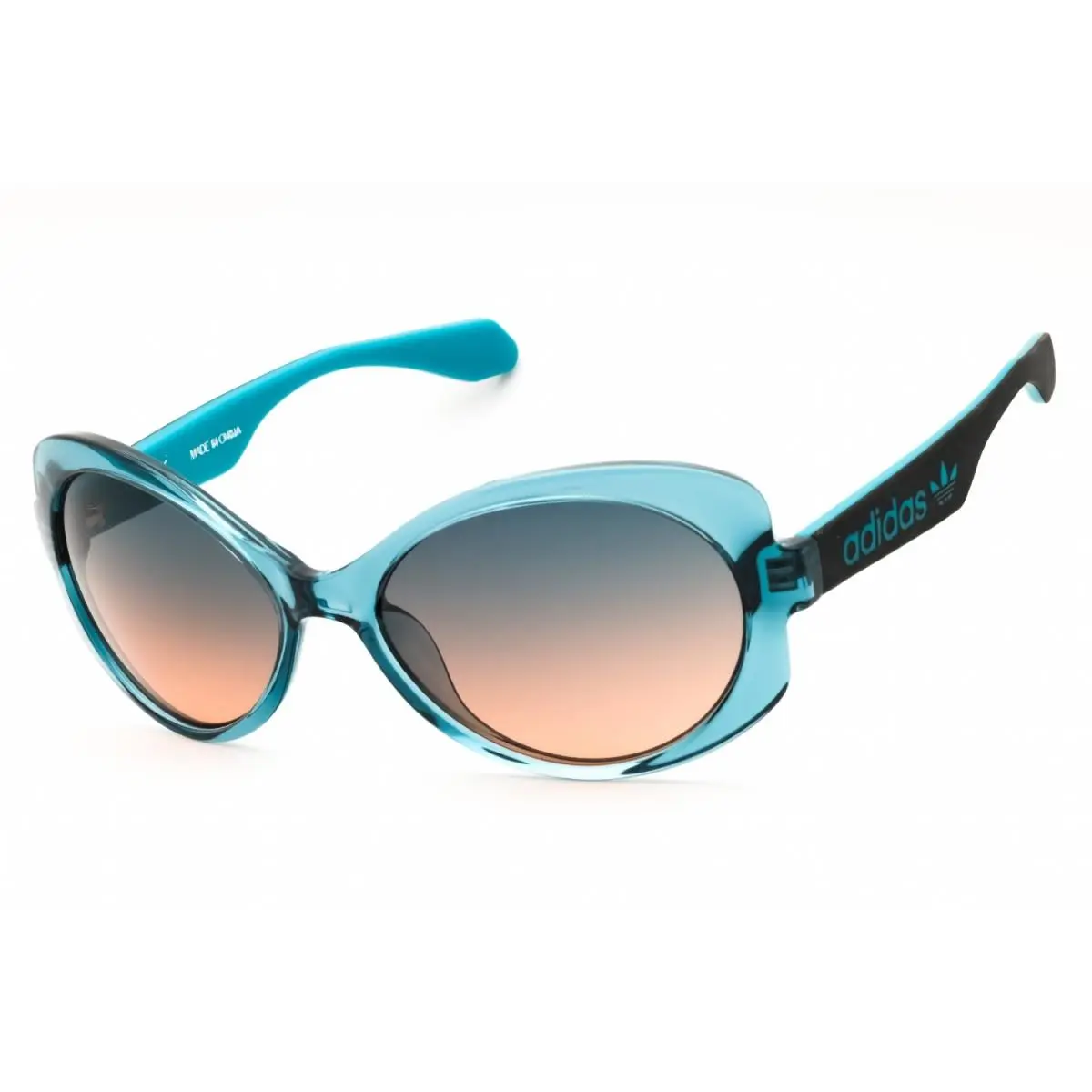 Adidas OR0020 87W Shiny Turquoise/blue Gradient 56-16-130 Sunglasses