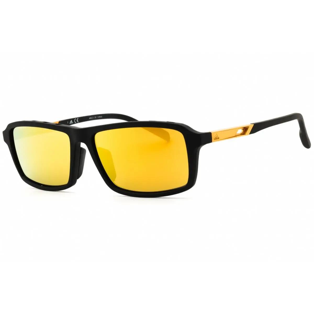Adidas SP0049 02G Matte Black/brown Mirror 59-15-145 Sunglasses
