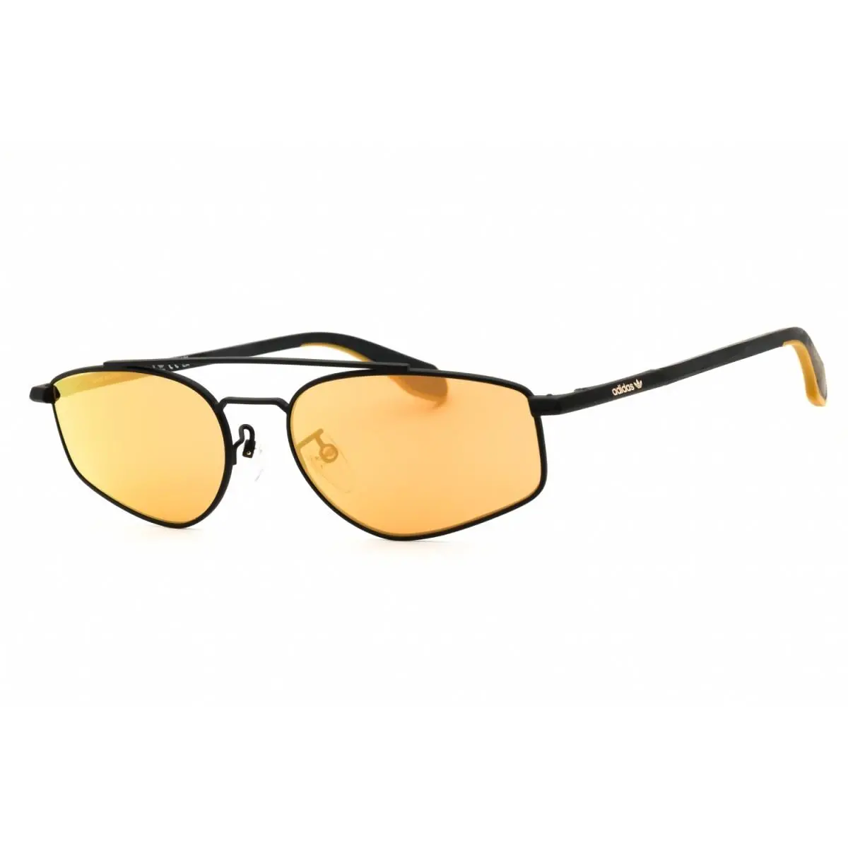 Adidas OR0099 02G Matte Black/brown Mirror 55-17-140 Sunglasses
