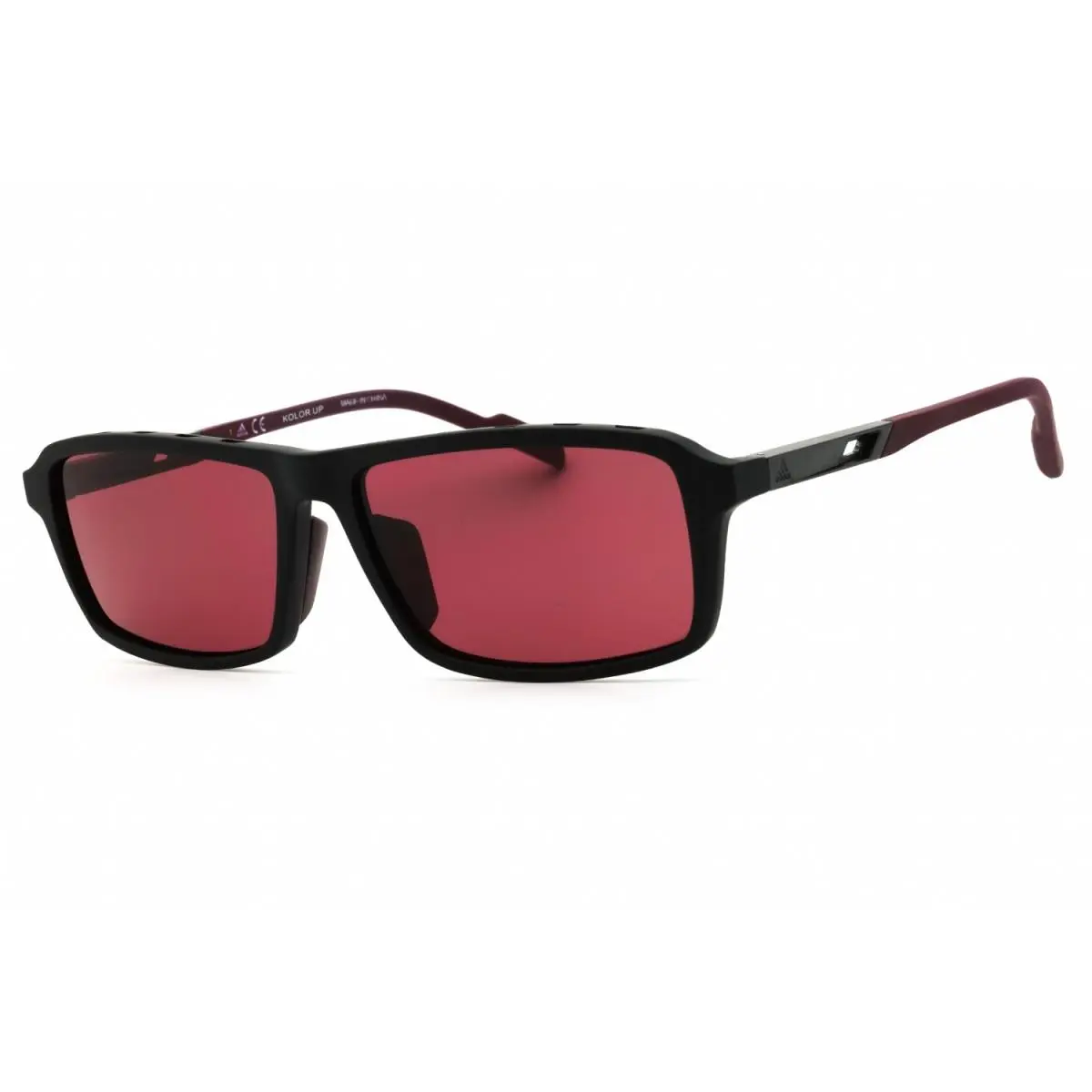Adidas SP0049 02S Matte Black/bordeaux 59-15-145 Sunglasses