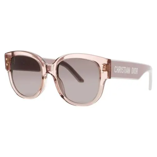 Dior Diorpacific B2I 40D2 Sunglasses Boutique Display - Frame: SHINY PINK, Lens: GRADIENT BROWN
