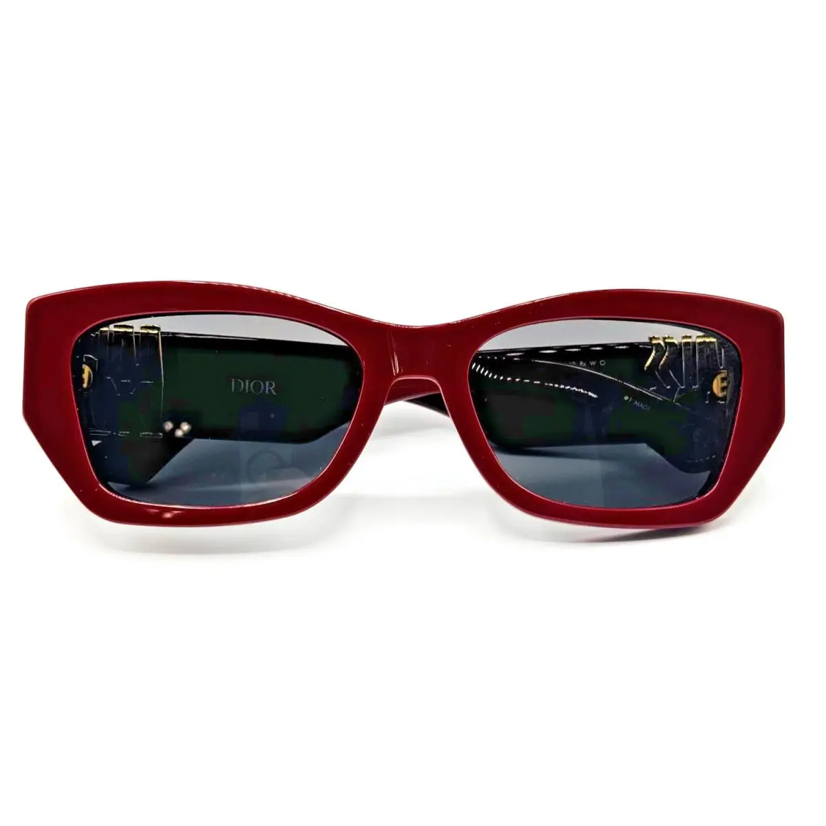 Christian Dior Sunglasses Missdior S1I 94A0 Red Cat Eye Frame Gray Lens 55mm