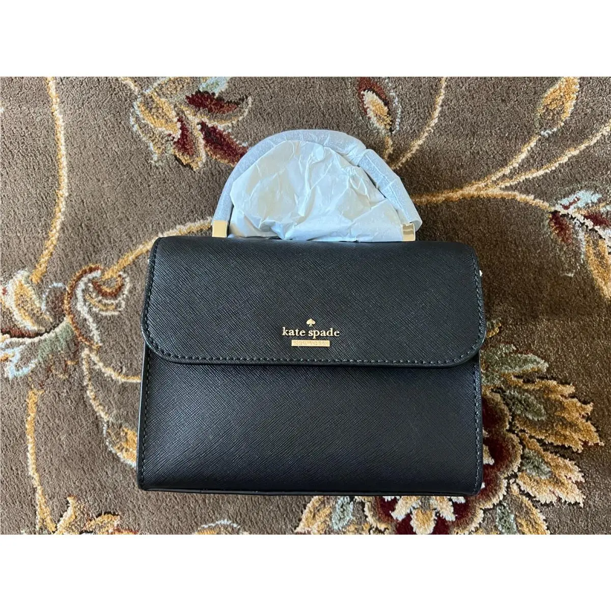 Kate Spade New York PXRU7450 Cameron Street Black Hand Bag Mini Nora