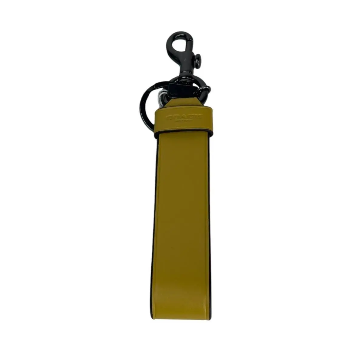 Large Loop Key Fob Bag Charm in Chartreuse by Coach